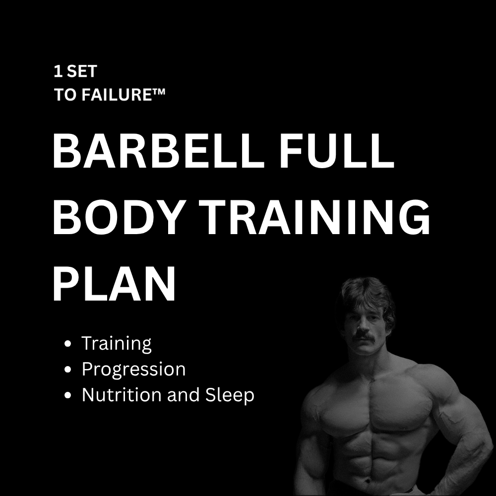 Barbell Full Body Training Plan